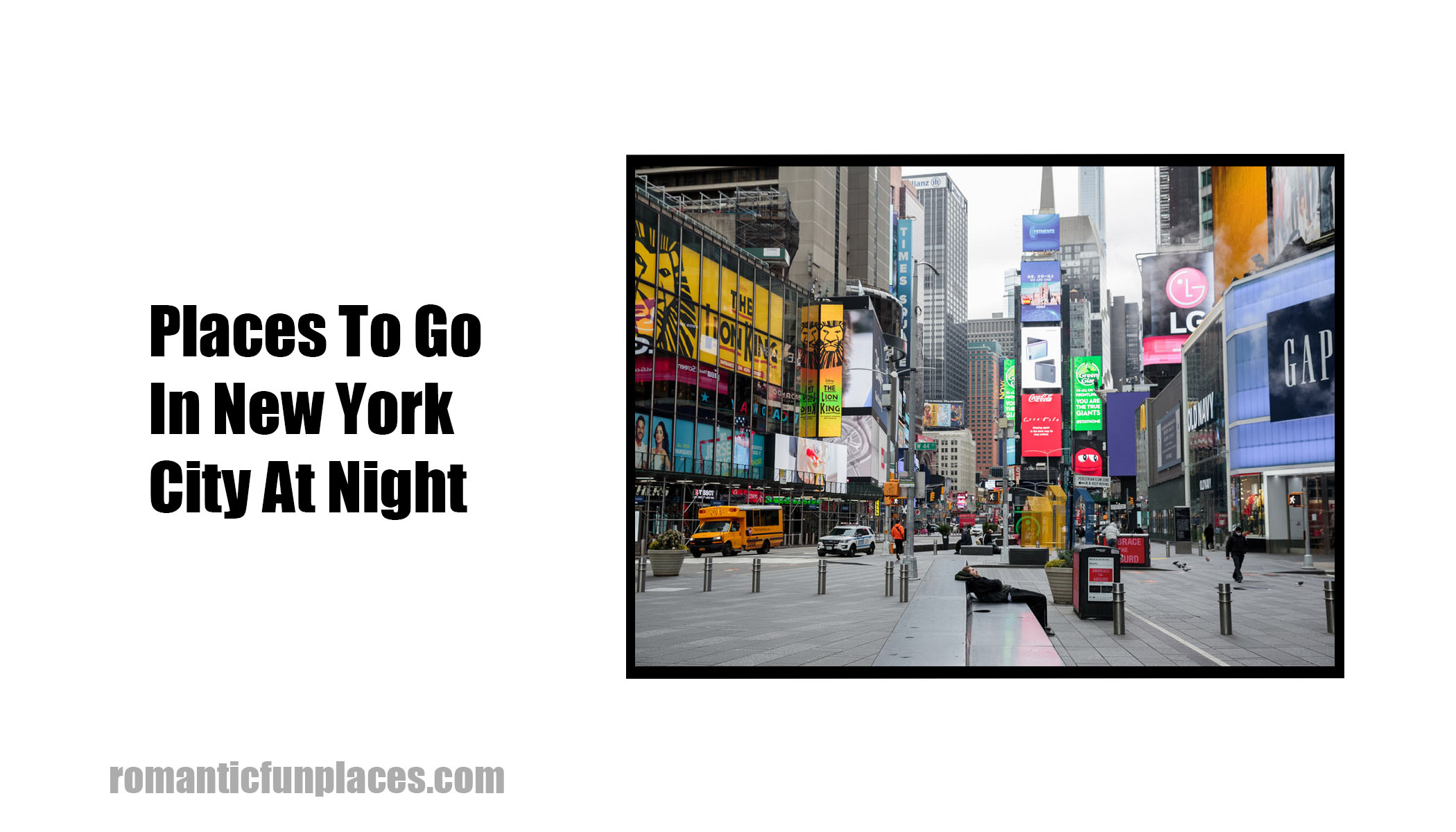 Places To Go In New York City At Night