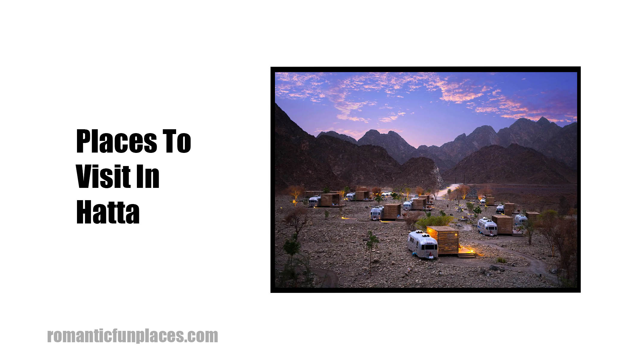 Places To Visit In Hatta
