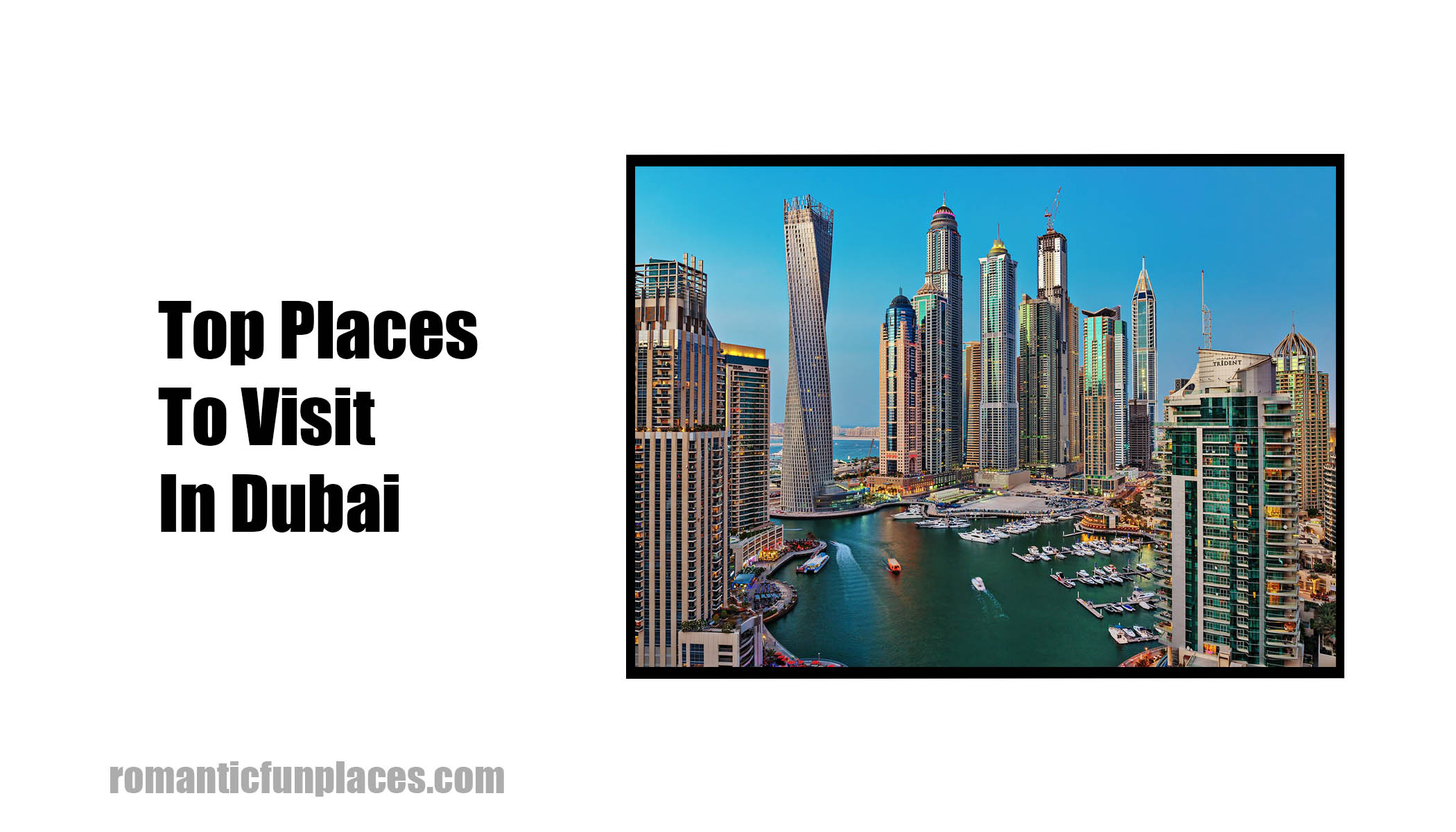 Top Places To Visit In Dubai