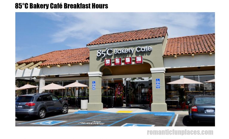 85°C Bakery Café Breakfast Hours    
