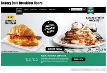 Bakery Cafe Breakfast Hours