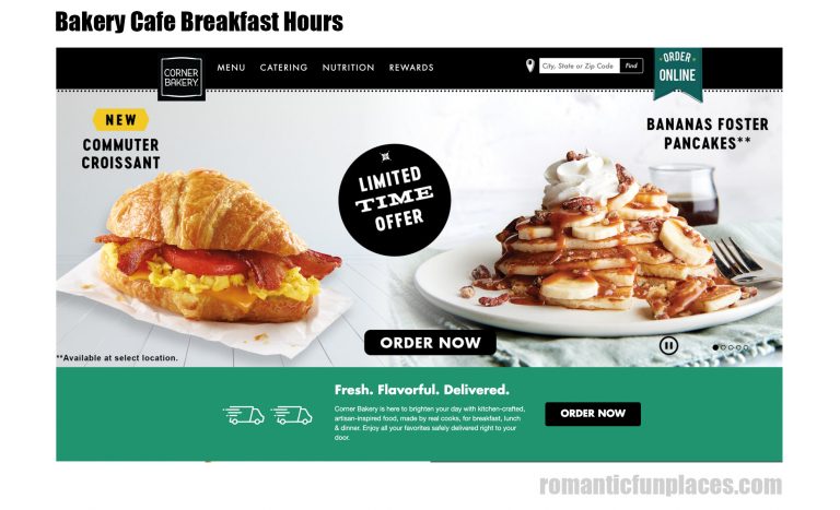 Bakery Cafe Breakfast Hours