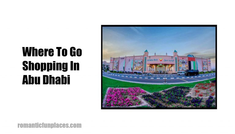 Where To Go Shopping In Abu Dhabi 