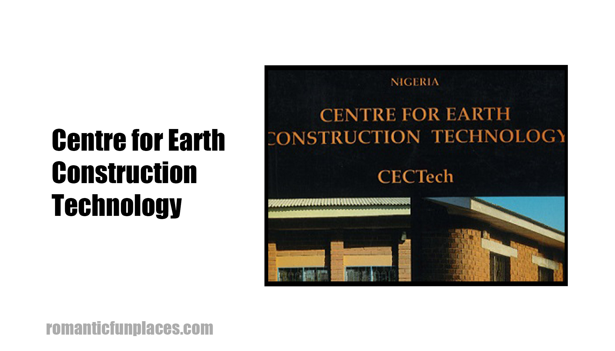 Centre for Earth Construction Technology