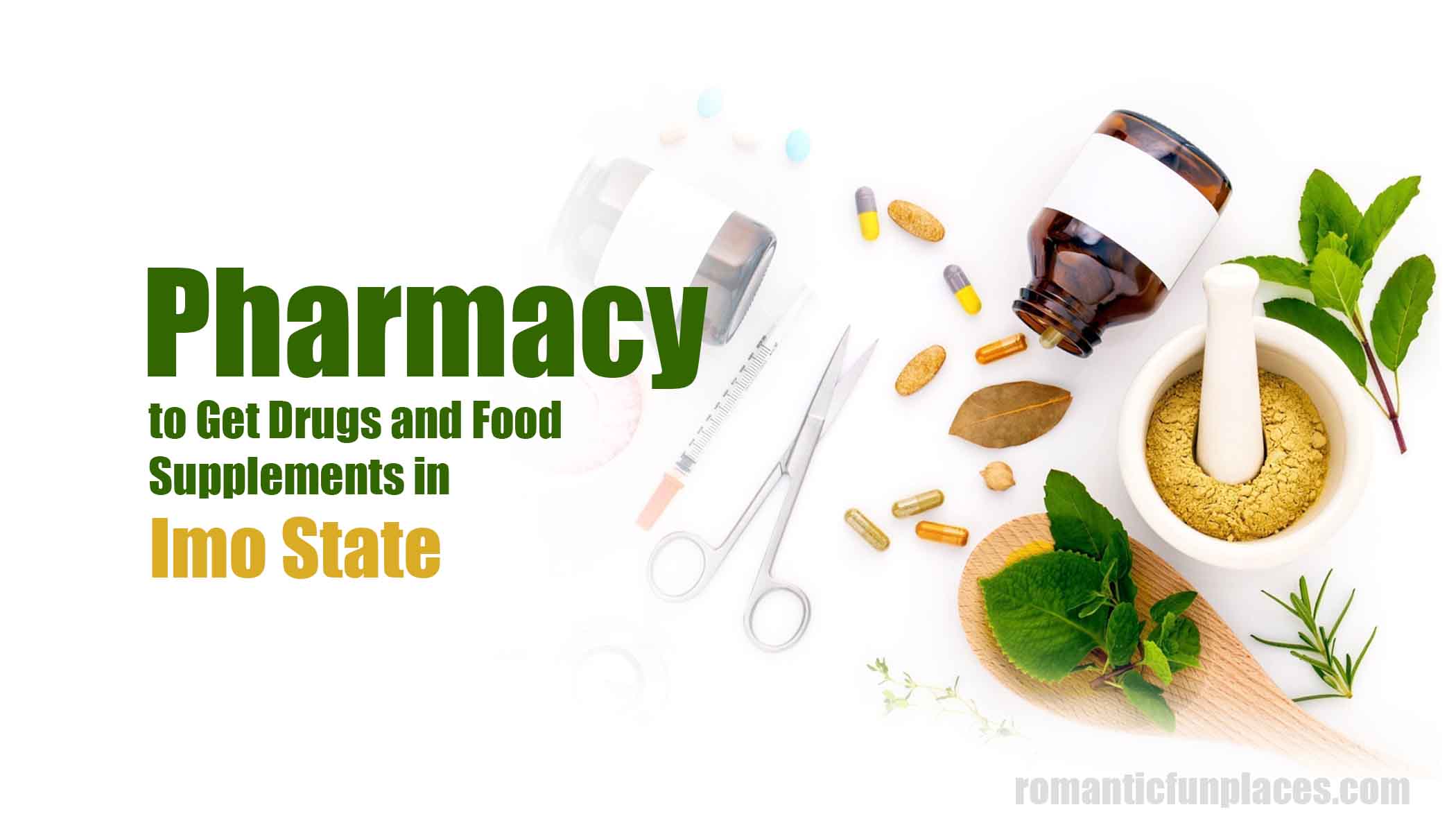 Pharmacy to Get Drugs and Food Supplements in Imo State