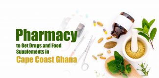 Pharmacy to Get Drugs and Food Supplements in Cape Coast Ghana