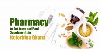 Pharmacy to Get Drugs and Food Supplements in Koforidua Ghana