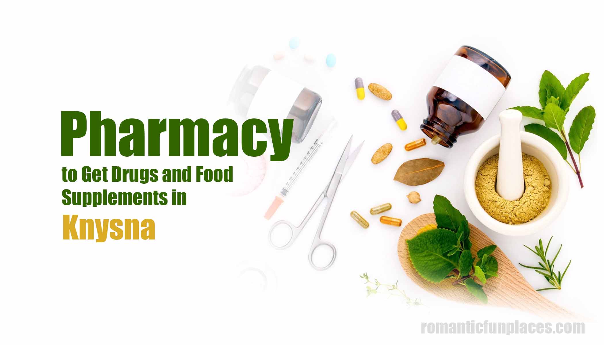 Pharmacy to Get Drugs and Food Supplements In Knysna