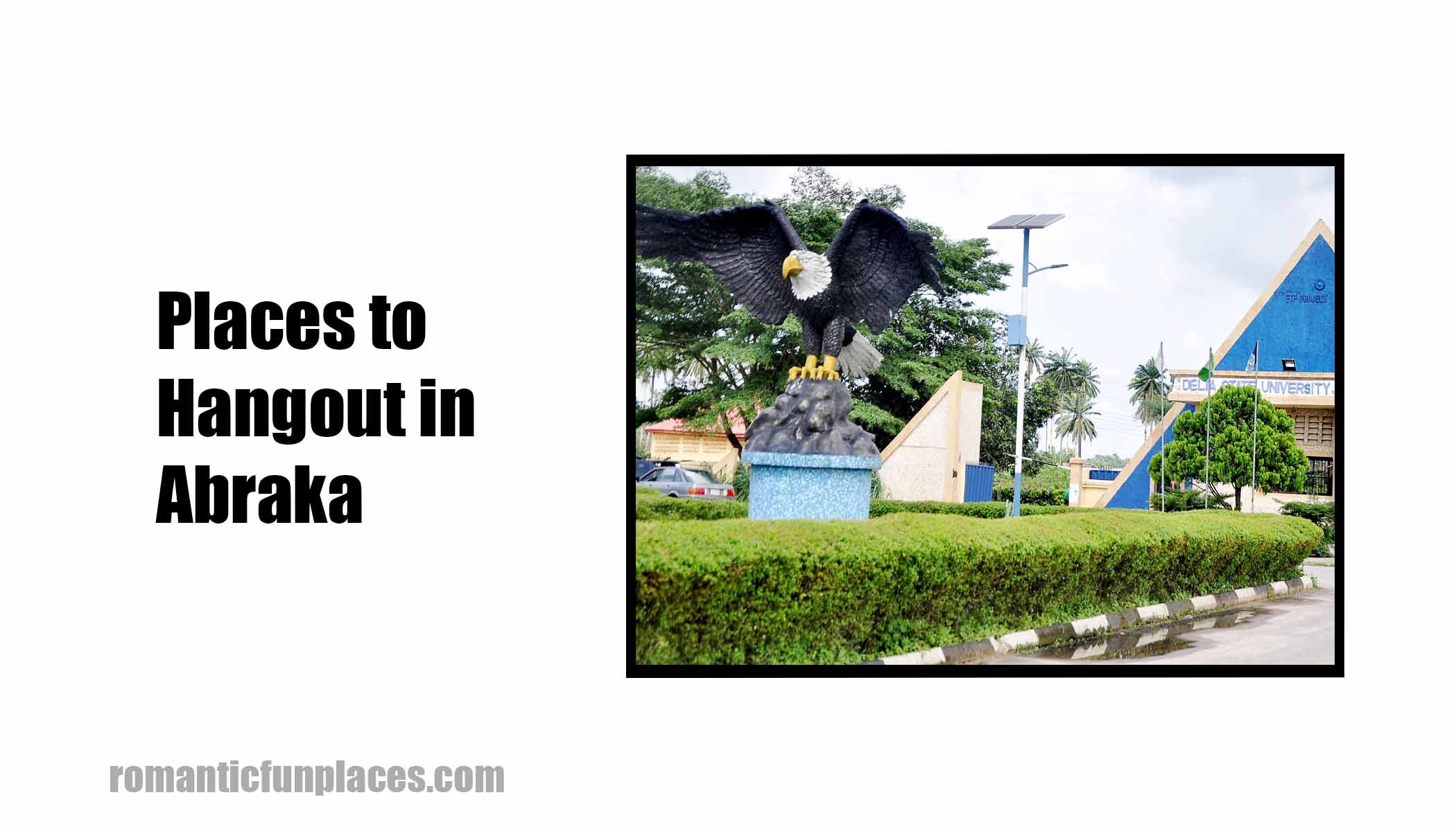 Places to Hangout in Abraka Delta State Nigeria