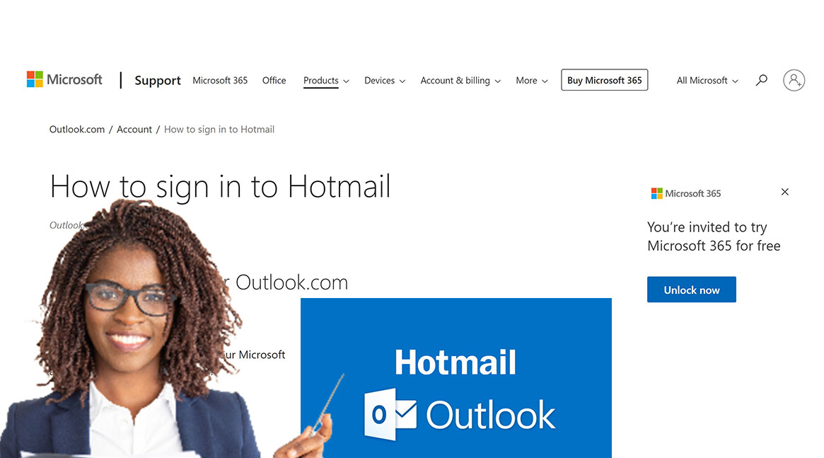 Hotmail Email Sign-In - Login to Your Outlook Account