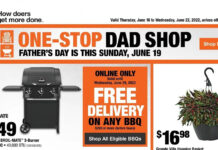 Home Depot Father’s Day Sale